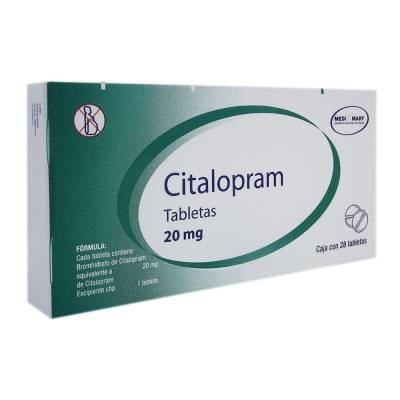 CITALOPRAM 20 MG 28 TAB     LGEN