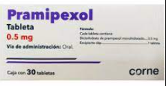 PRAMIPEXOL 0.5 MG 30 TAB G  LGEN