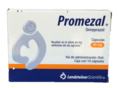 PROMEZAL 14 CAPS 20 MG
