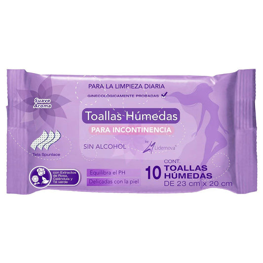 TAS HUM INCONTINENCIA C/10 PZAS