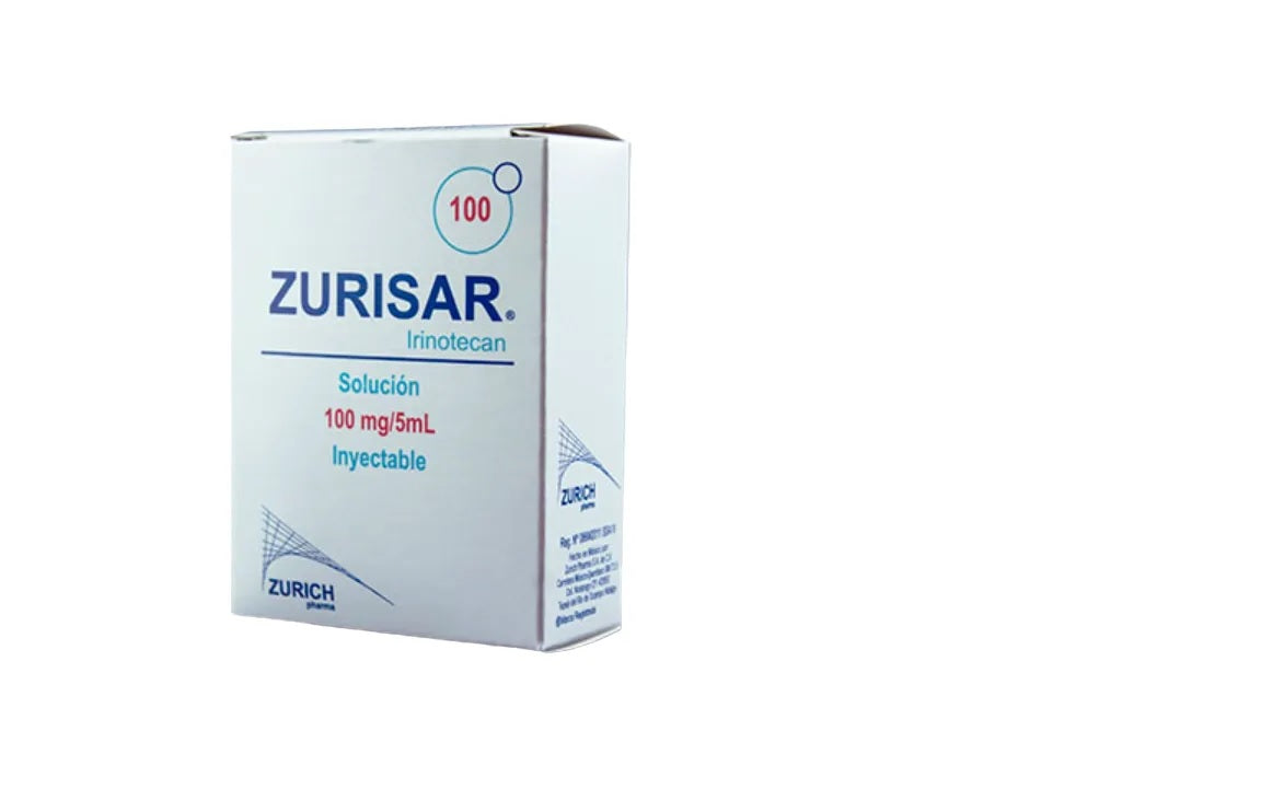 ZURISAR 100MG SOL INY FCO AMP 5ML