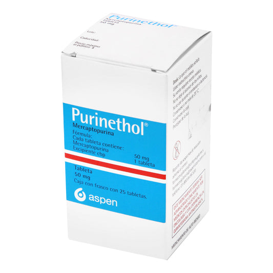 PURINETHOL 50 MG 25 TAB