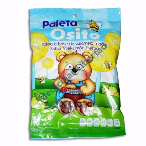 PALETA OSITO PALETAS 7.2 G. BOLSA C/16