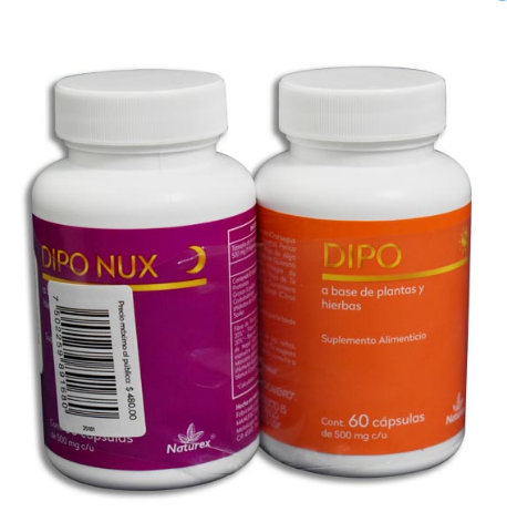 DIPO DUO 2 FCOS 60 Y 30 CAPS 500 MG