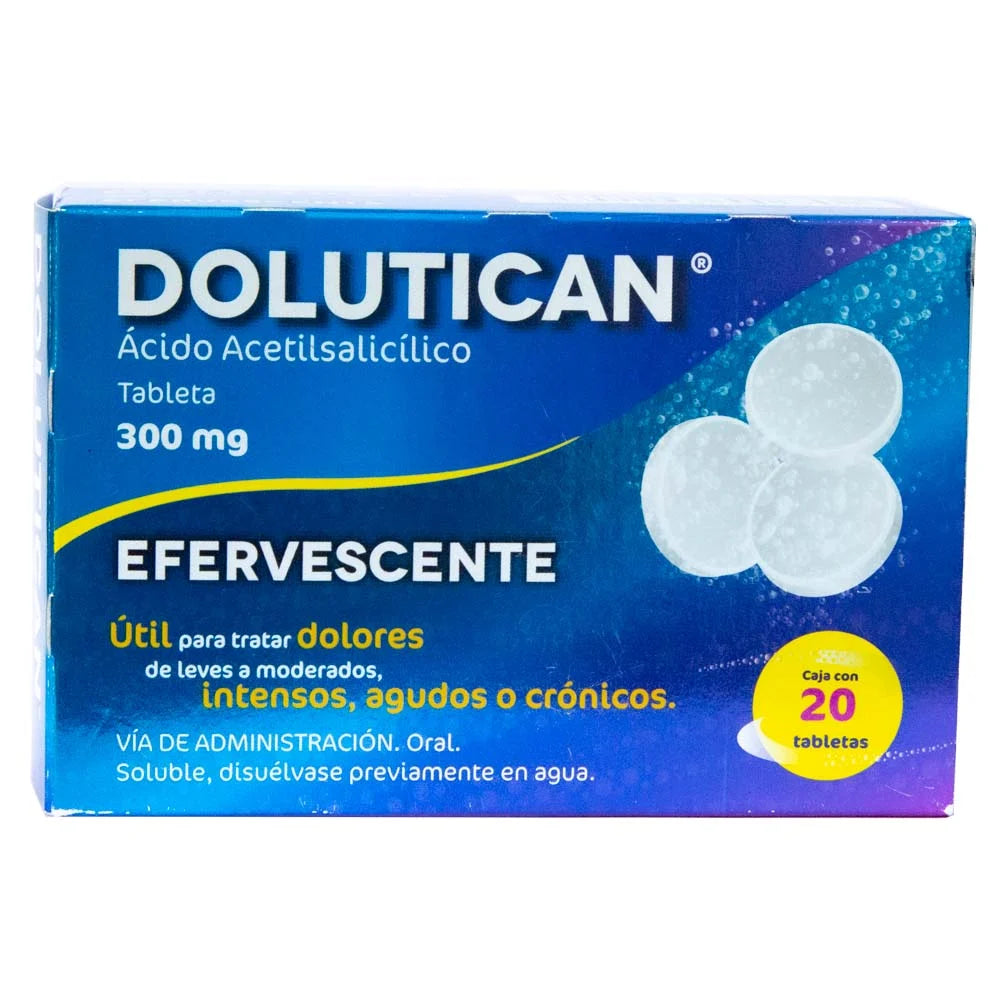 DOLUTICAN 300 MG 20 TAB EFERV