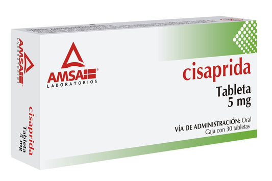 CISAPRIDA 5 MG 30 TAB       LGEN