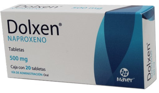 NAPROXENO 500 MG TAB 20     LGEN