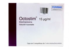 OCTOSTIM 15MCG SOL INY 5X1 ML AMP