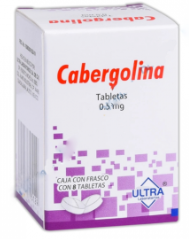 CABERGOLINA 0.5 MG 8 TAB    LGEN