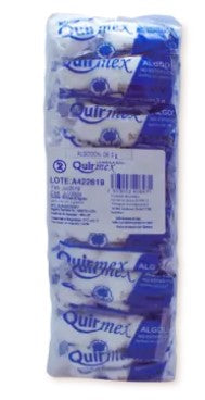 ALGODÓN  TORUNDA 100 BOLSAS 3 GR