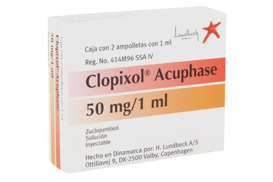 CLOPIXOL ACUPHASE 50 MG 2X1 ML F A