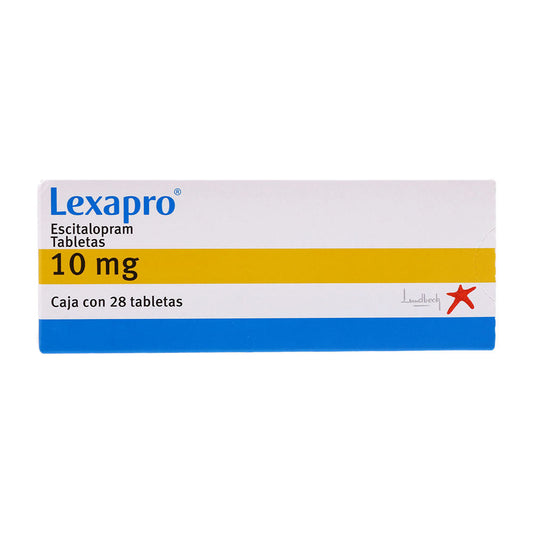 LEXAPRO 10 MG 28 TAB