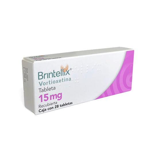 BRINTELLIX 15 MG 28 TAB RECUB