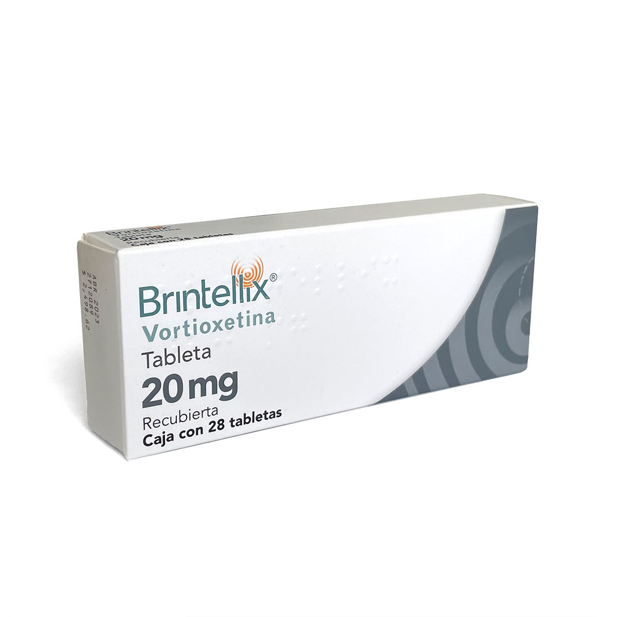 BRINTELLIX 20 MG 28 TAB RECUB