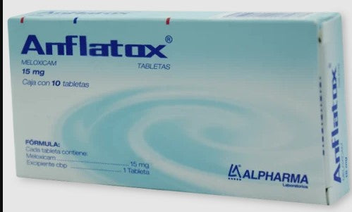 ANFLATOX TAB. 15 MG. CAJA C/10