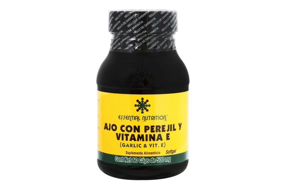 AJO/VITAMIN E 500MG S ALIM 60CAPS