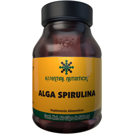 ALGA SPIRULI 500MG SUP ALIM 60 CAPS