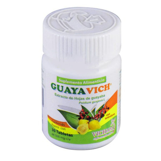 GUAYA VICH 30 TAB 500 MG