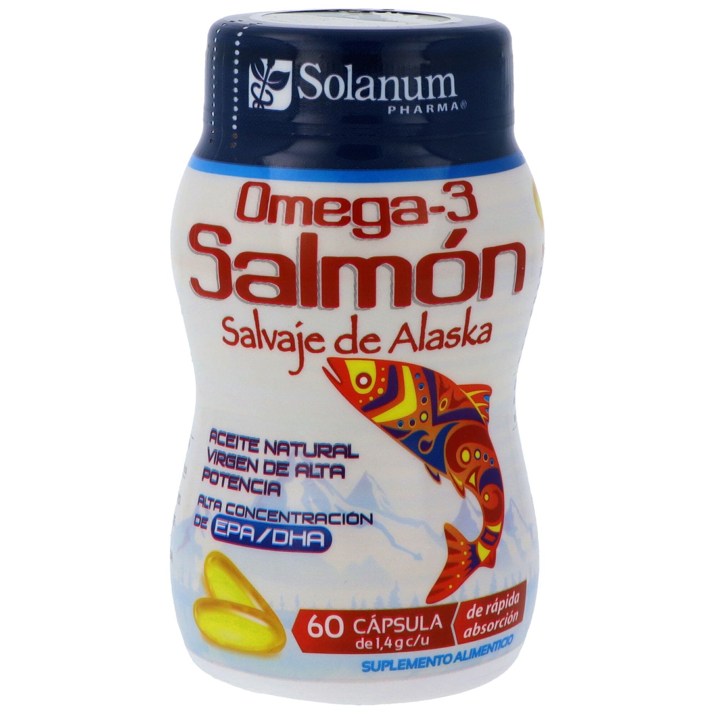 OMEGA 3 SALMON SALVAJE ALASK 60CAPS