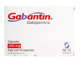 GABANTIN 300 MG 15 CAPS