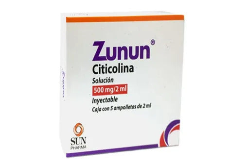 ZUNUN 500 MG SOL INY 5X2ML