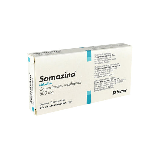 SOMAZINA 500 MG 10 CPR