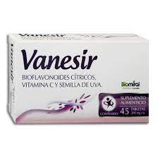 VANESIR TAB 45 FCO 10.80/10/2/500 MG
