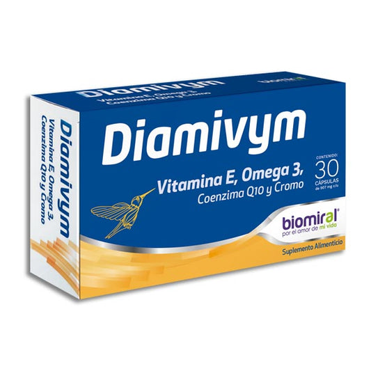 DIAMIVYM 30 CAPS 907 MG