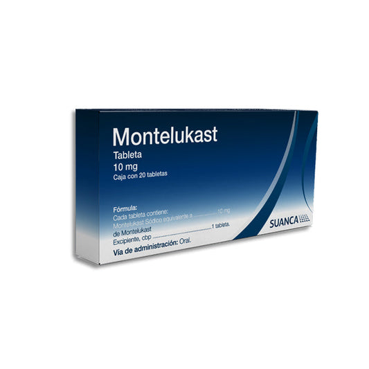 MONTELUKAST 10 MG 20 TAB    LGEN