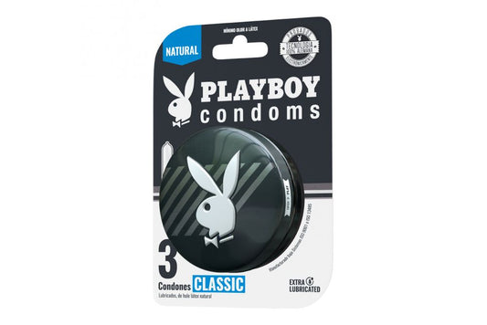 PRESERV PLAYBOY CLASICO C/3