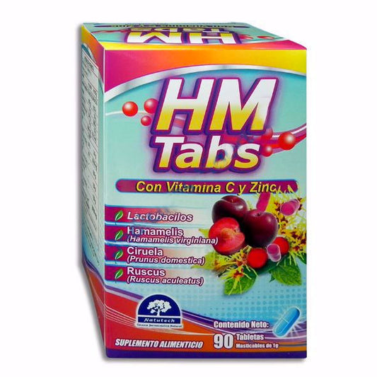 HM TABS 90 TABS 208MG/6/1.5/1.5 G