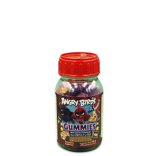GUMMIES ANGRY BIRDS 1 FCO C/70 GOM 75 G
