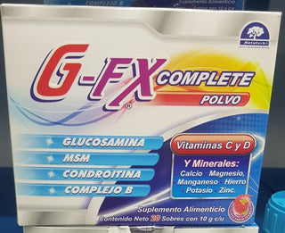 G-FX COMPLETE POLVO 20 SOBRES 10 G C/U