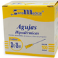 AGUJAS HIPODERMICAS 100 AGUJAS 20X38 MM