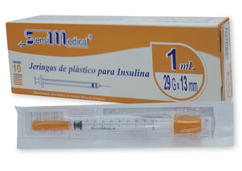 JERINGA INSULINA 10 JERS 29X13MM/1 ML