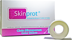 CINTA MICROPOR SKIN 12 PZAS 2.5CMX10 M