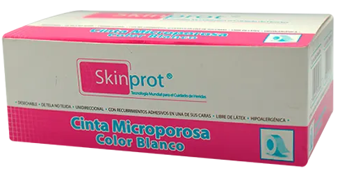 CINTA MICROPOR SKIN 4 PZAS 7.5CMX10 M