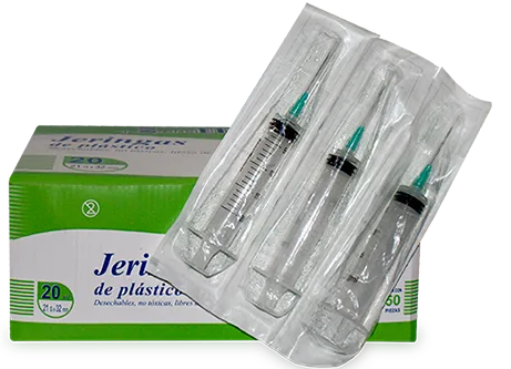 JERINGA VERDE 50 JERS 21X32MM / 20 ML