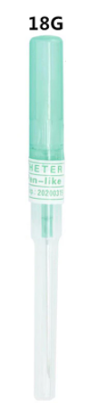 CATETER/VENOCLISIS VERDE 1 PZA 18G/33MM