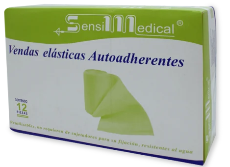 VENDA ADHERENTE AZUL 12 PZAS 5CM X4.5 M