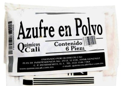 AZUFRE EN POLVO 10 G 6SB