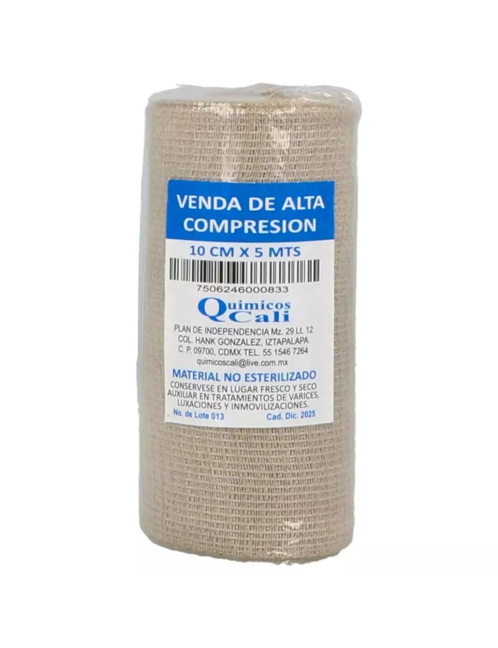 VENDA ALTA COMPRESION 10CMX5M