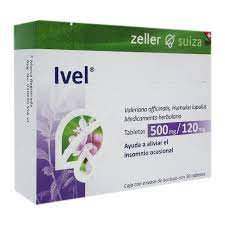 IVEL 500/120 MG TAB 30