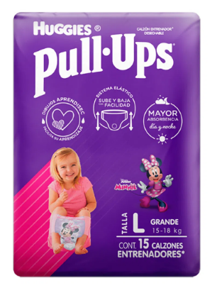 CALZ HUGGIES PULL-UPS NINA L C/15