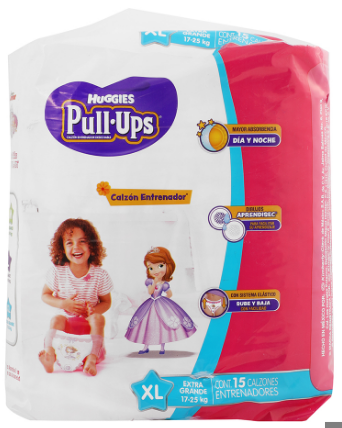 CALZ HUGGIES PULL-UPS NINA XL C/15