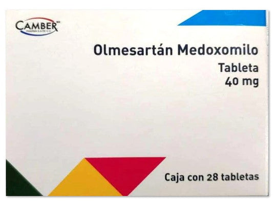 OLMESARTAN MEDOXOMILO 20 MG 28TAB