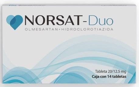 NORSAT-DUO 20/12.5 MG 14TAB LGEN N