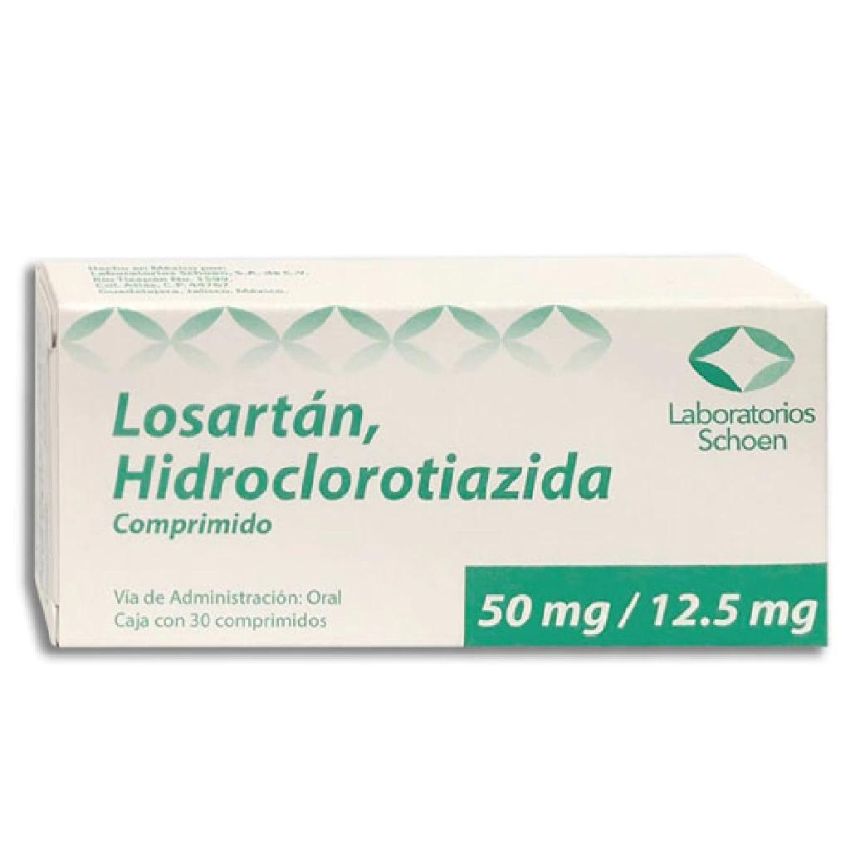 LOSARTAN-HIDROCLOROTI 30COMP 50/12.5 MG