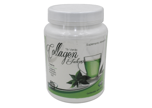 COLLAGEN PVO. FCO. C/500 G. SABOR TE VERDE LIMON