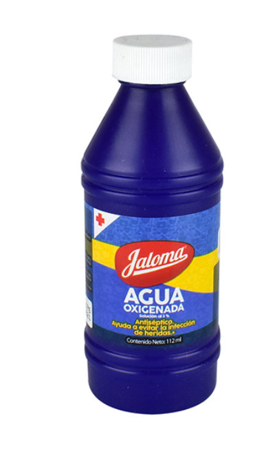 AGUA OXIGENADA JALOMA 3% 112 ML